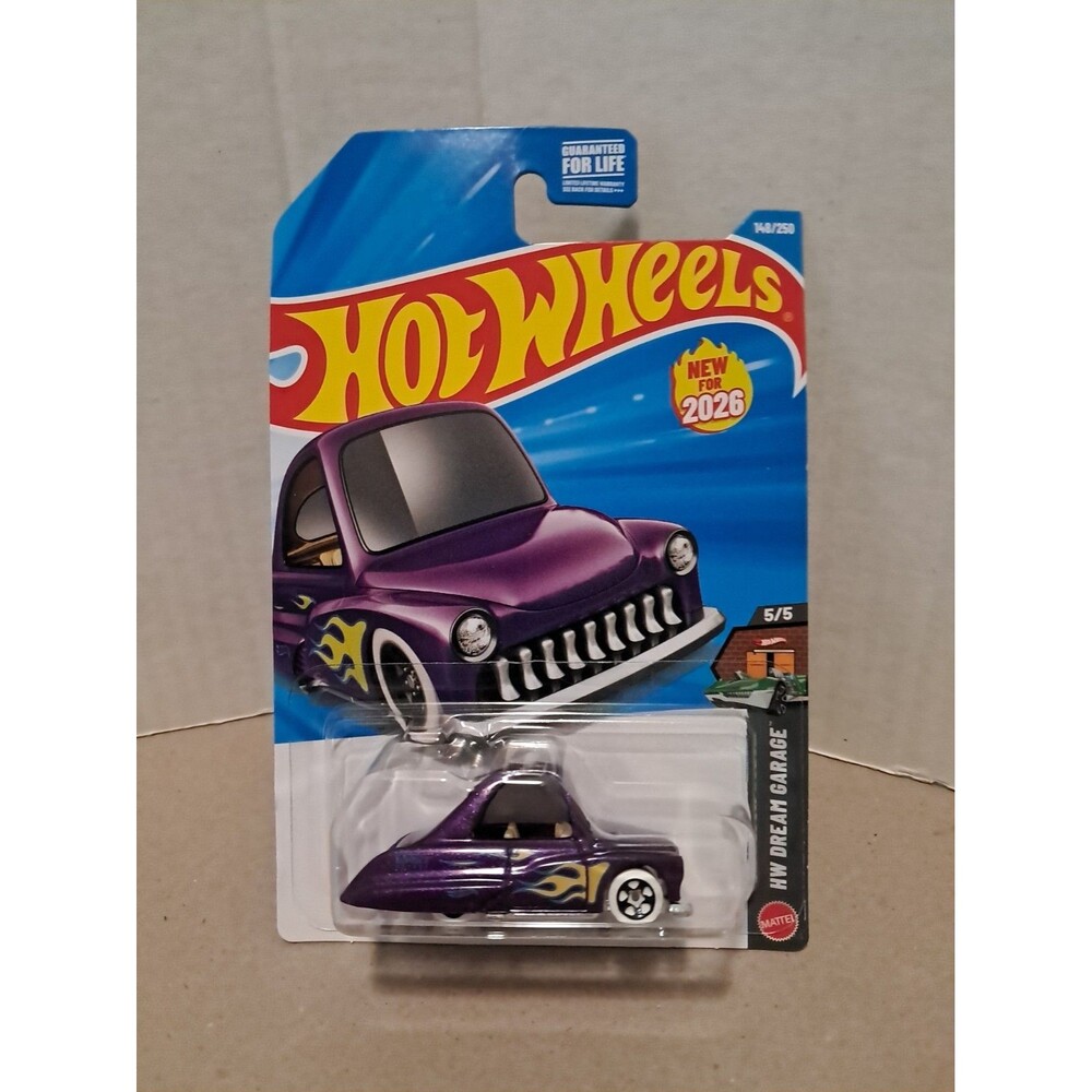 NEW 2026 HOT WHEELS™ TOONED® PURPLE PASSION® HW DREAM GARAGE™ 5/5 H-CASE